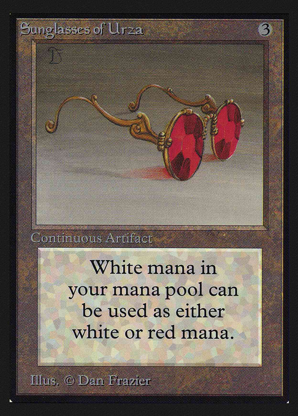 Sunglasses of Urza (IE) magic card front