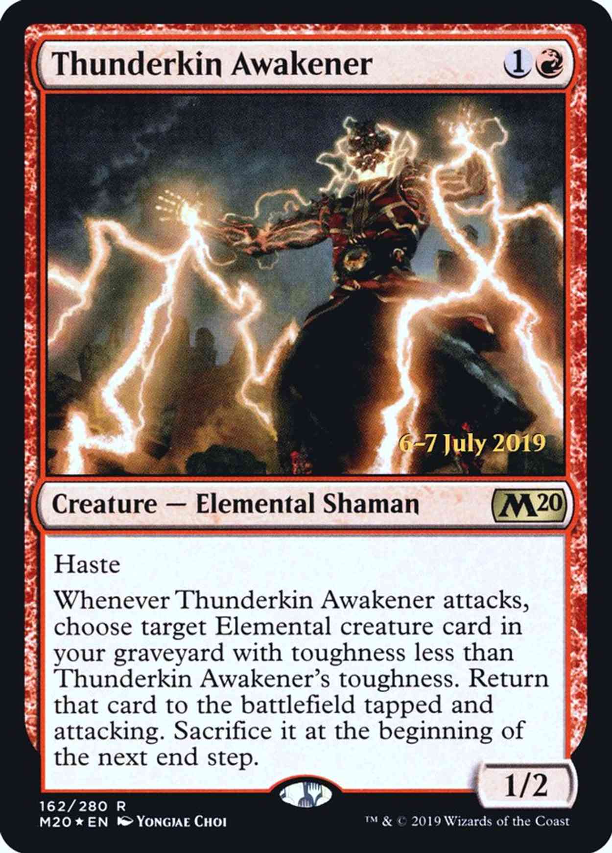 Thunderkin Awakener magic card front