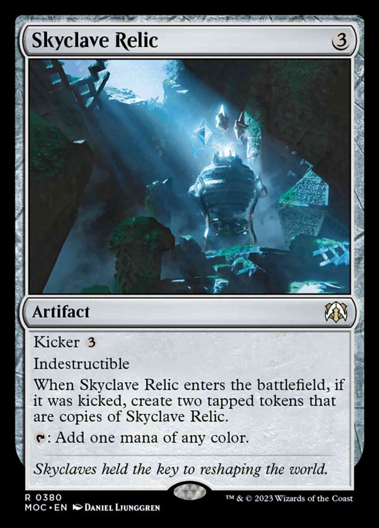 Skyclave Relic magic card front