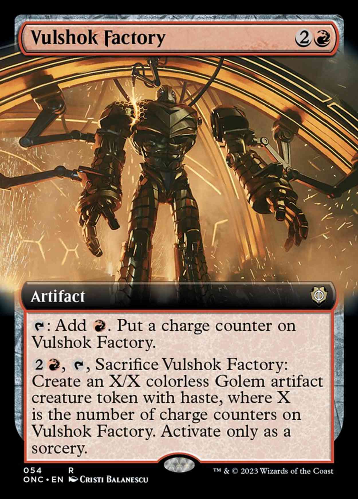 Vulshok Factory (Extended Art) magic card front