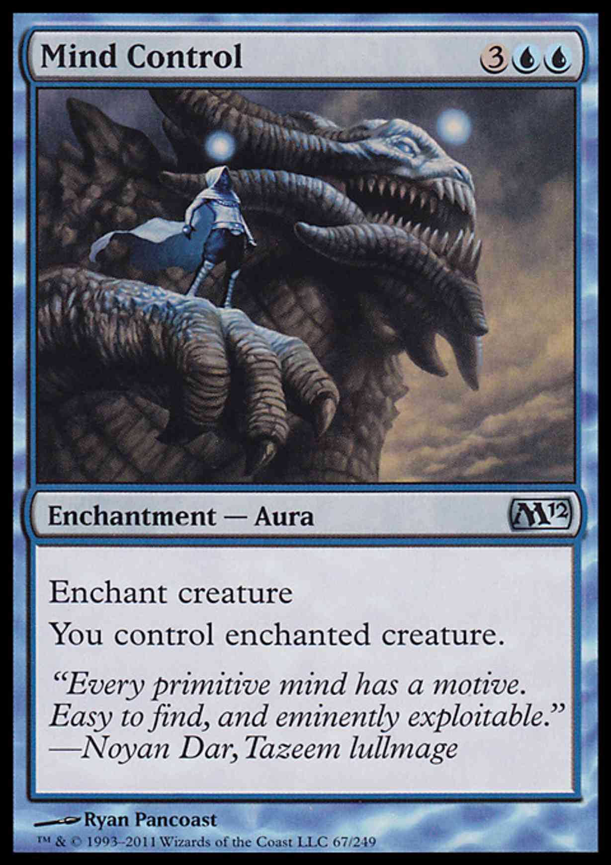 Mind Control magic card front