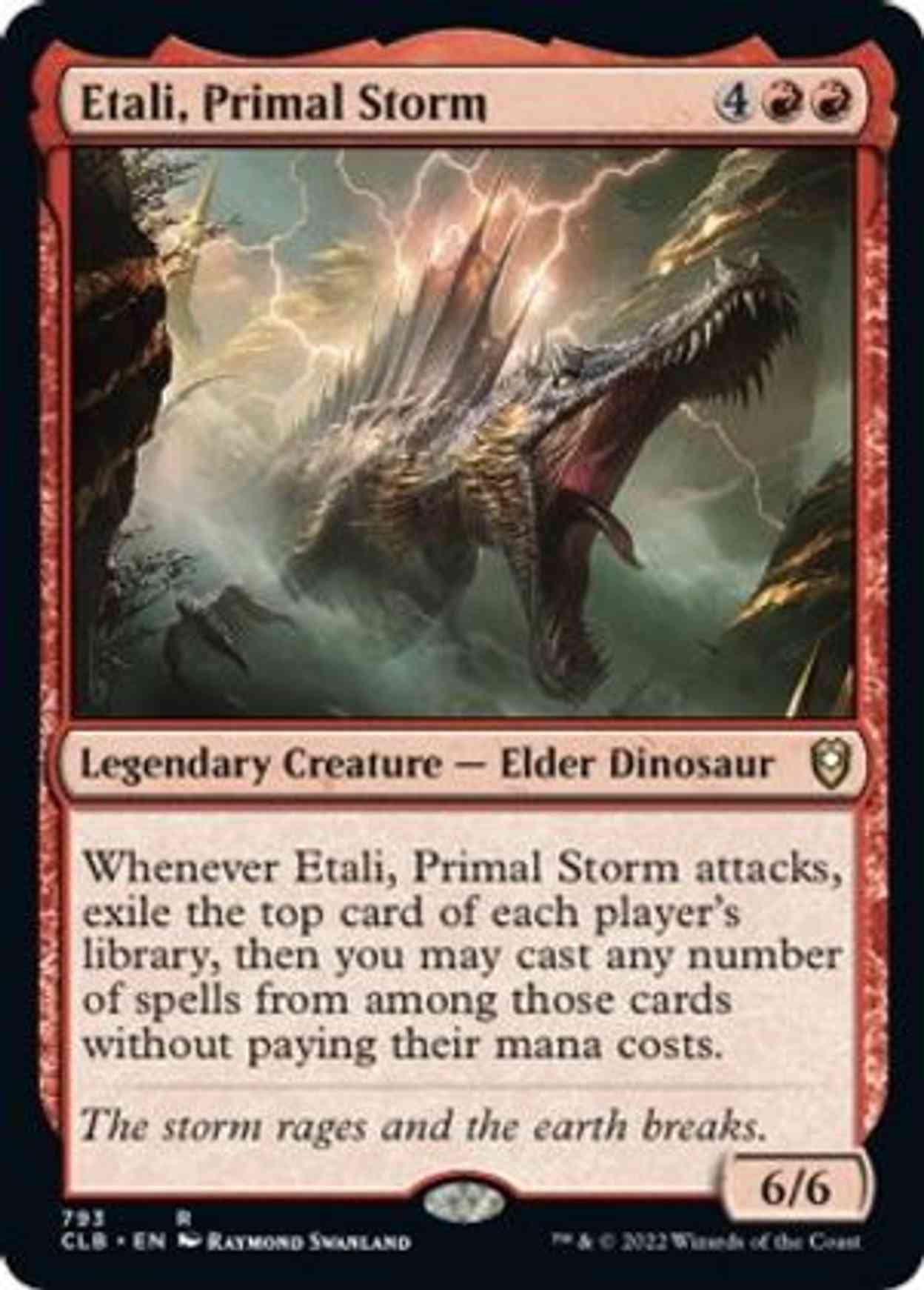 Etali, Primal Storm magic card front