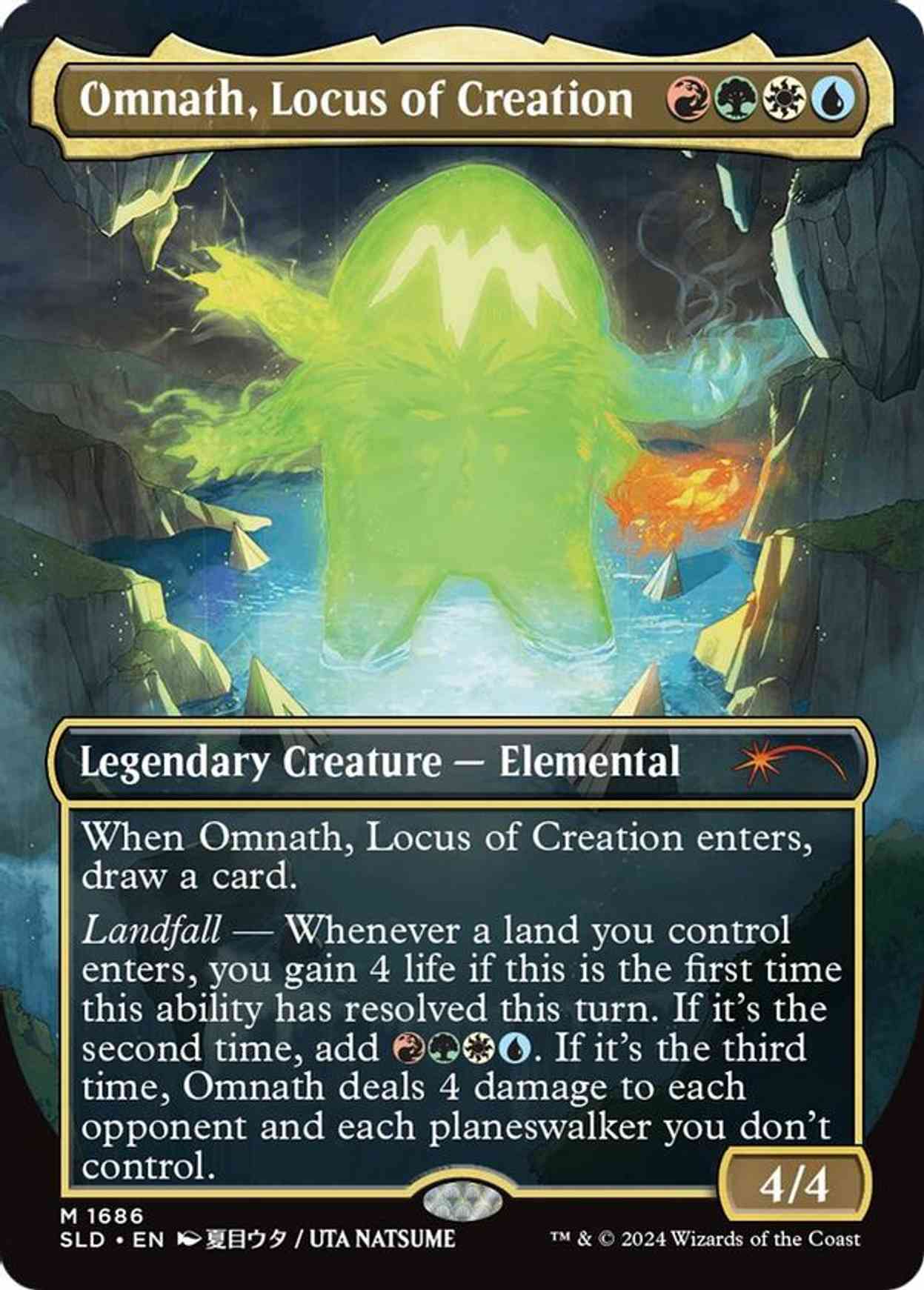 Omnath, Locus of Creation magic card front