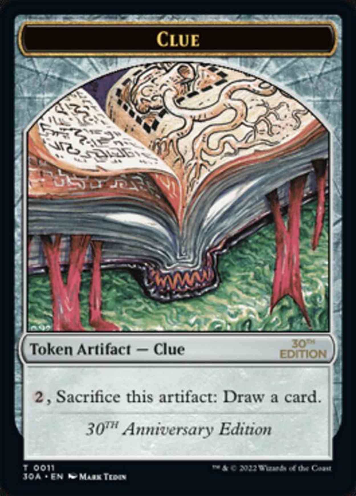 Clue (0011) Token magic card front