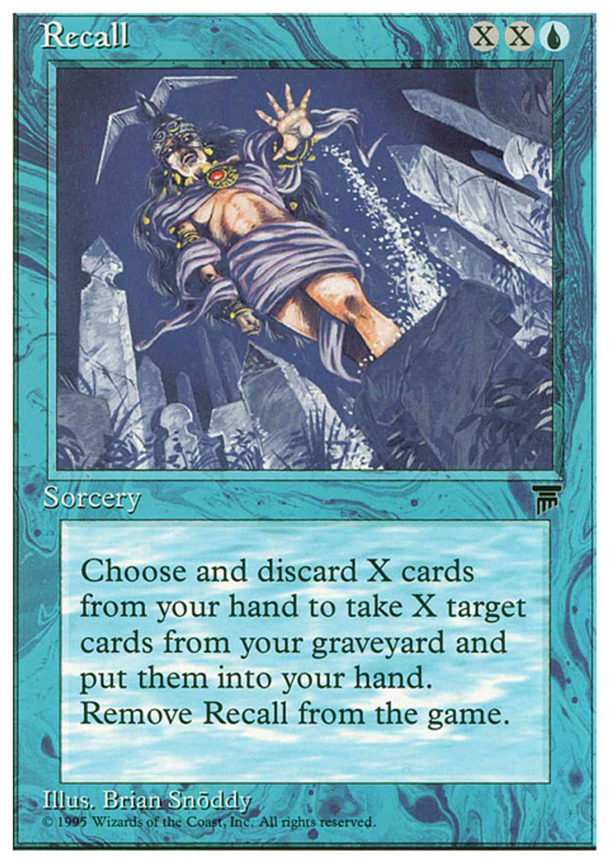 Recall Price from mtg Chronicles