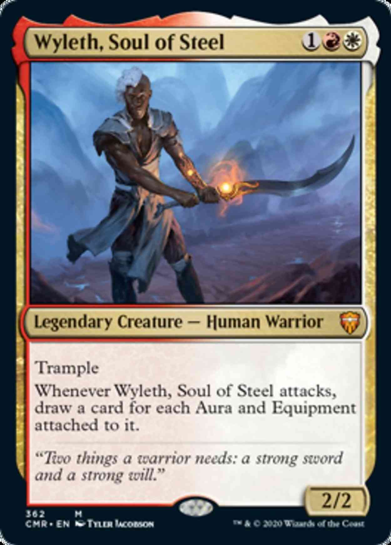 Wyleth, Soul of Steel magic card front