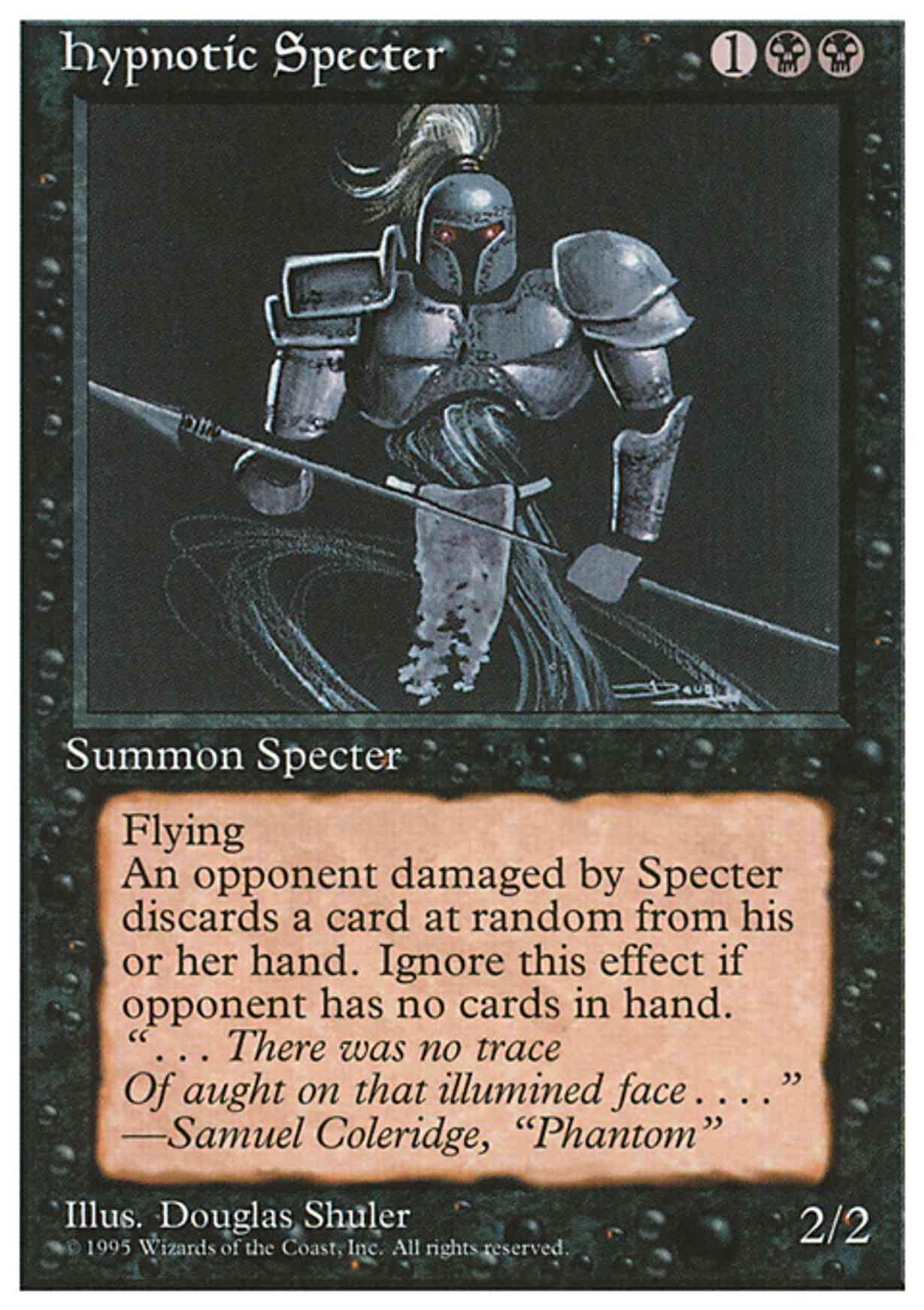 Hypnotic Specter magic card front