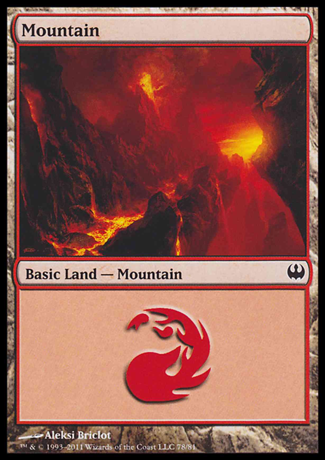 Mountain (78)  magic card front