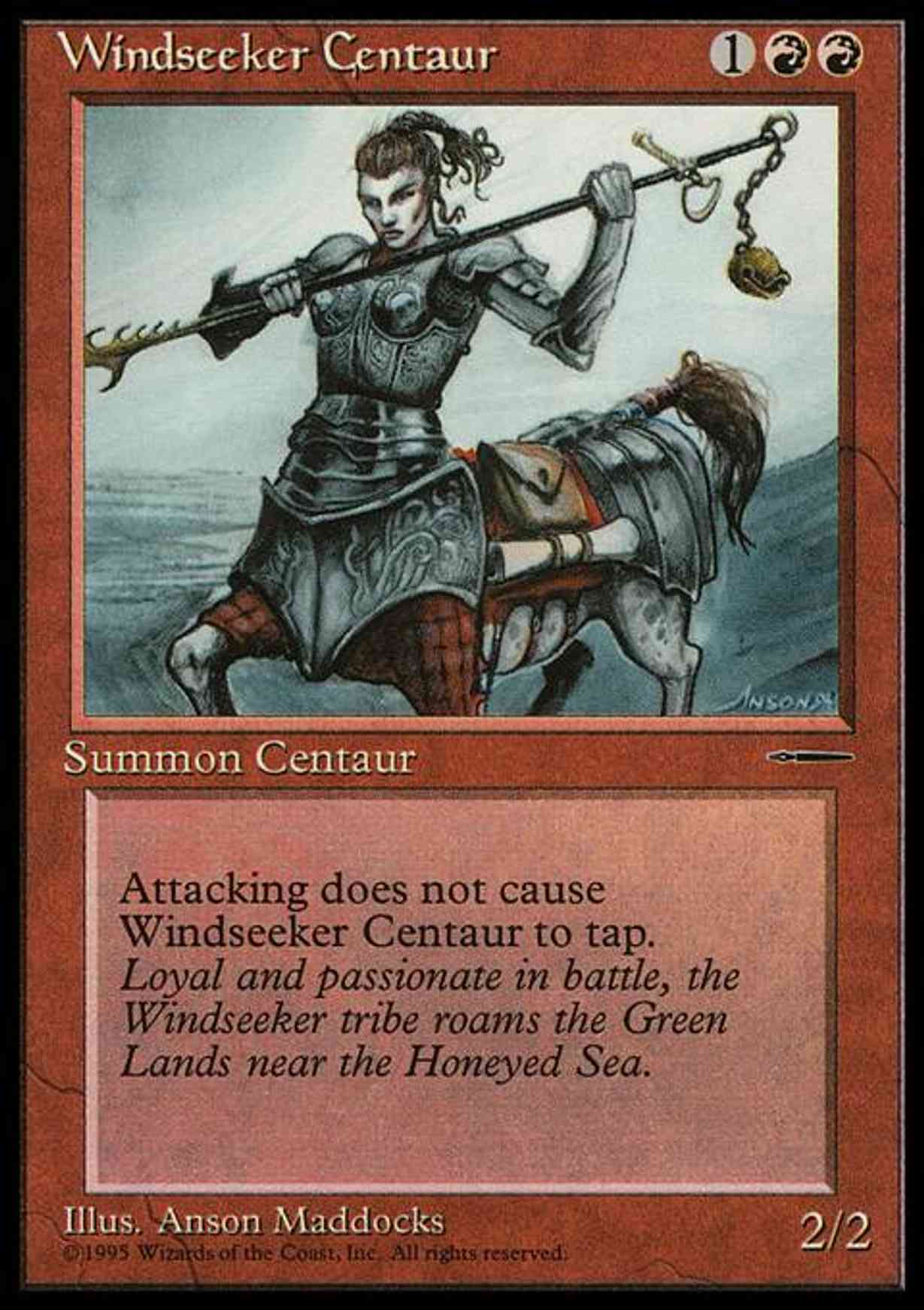 Windseeker Centaur magic card front