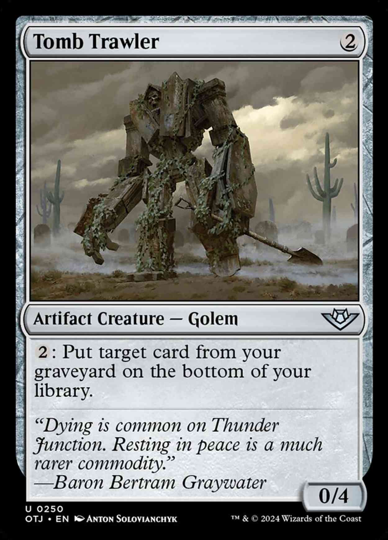 Tomb Trawler magic card front
