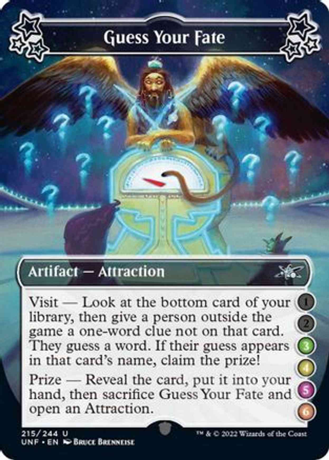 Guess Your Fate (3-4-5-6) magic card front