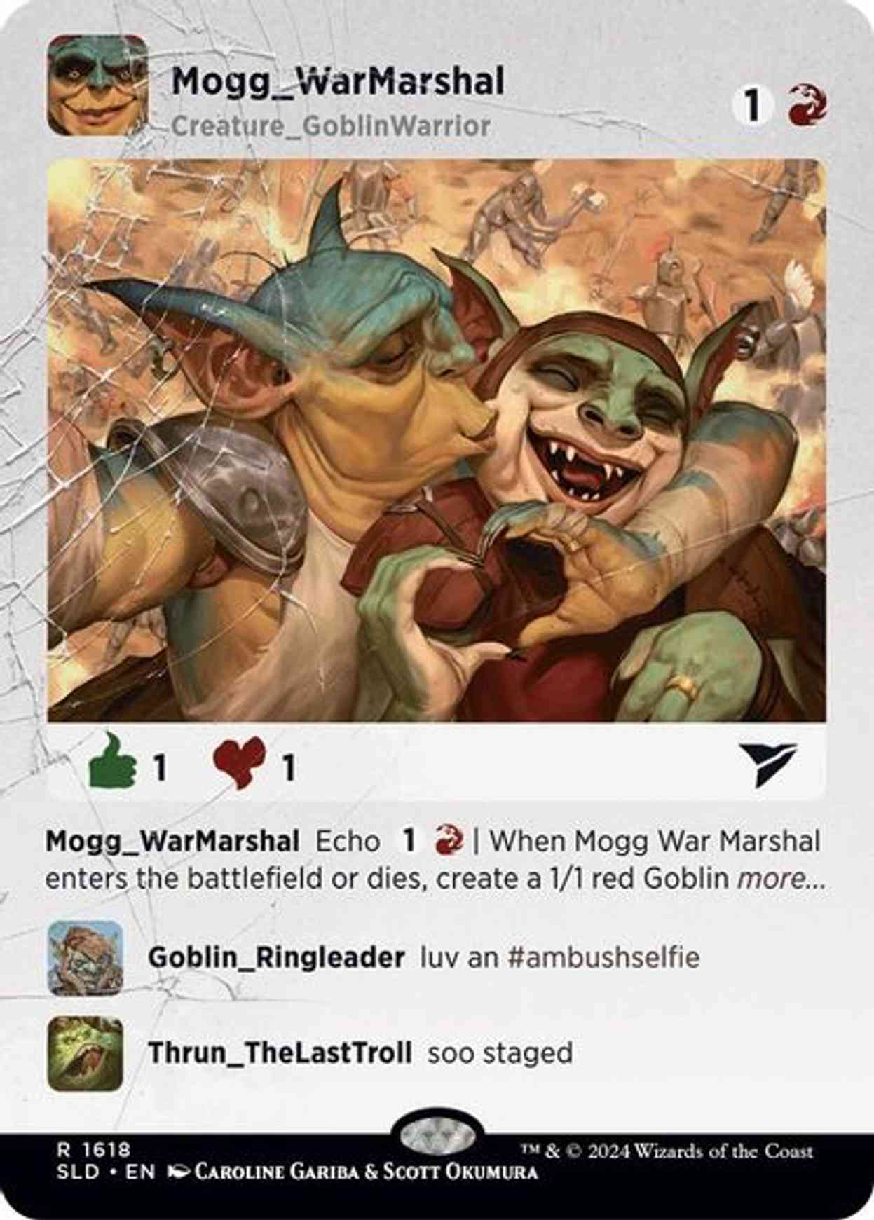 Mogg War Marshal magic card front