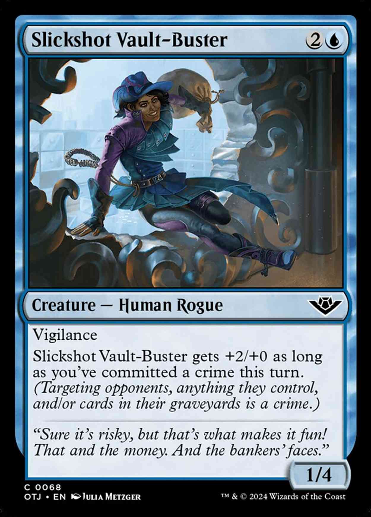 Slickshot Vault-Buster magic card front