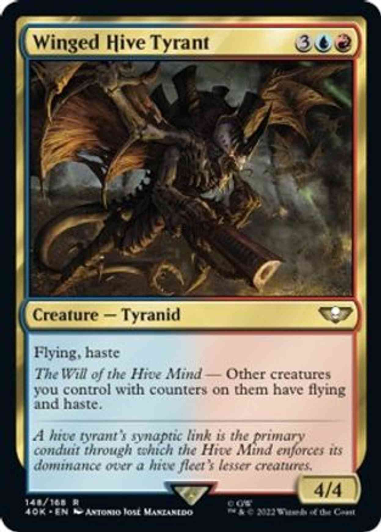 Winged Hive Tyrant (Surge Foil) magic card front