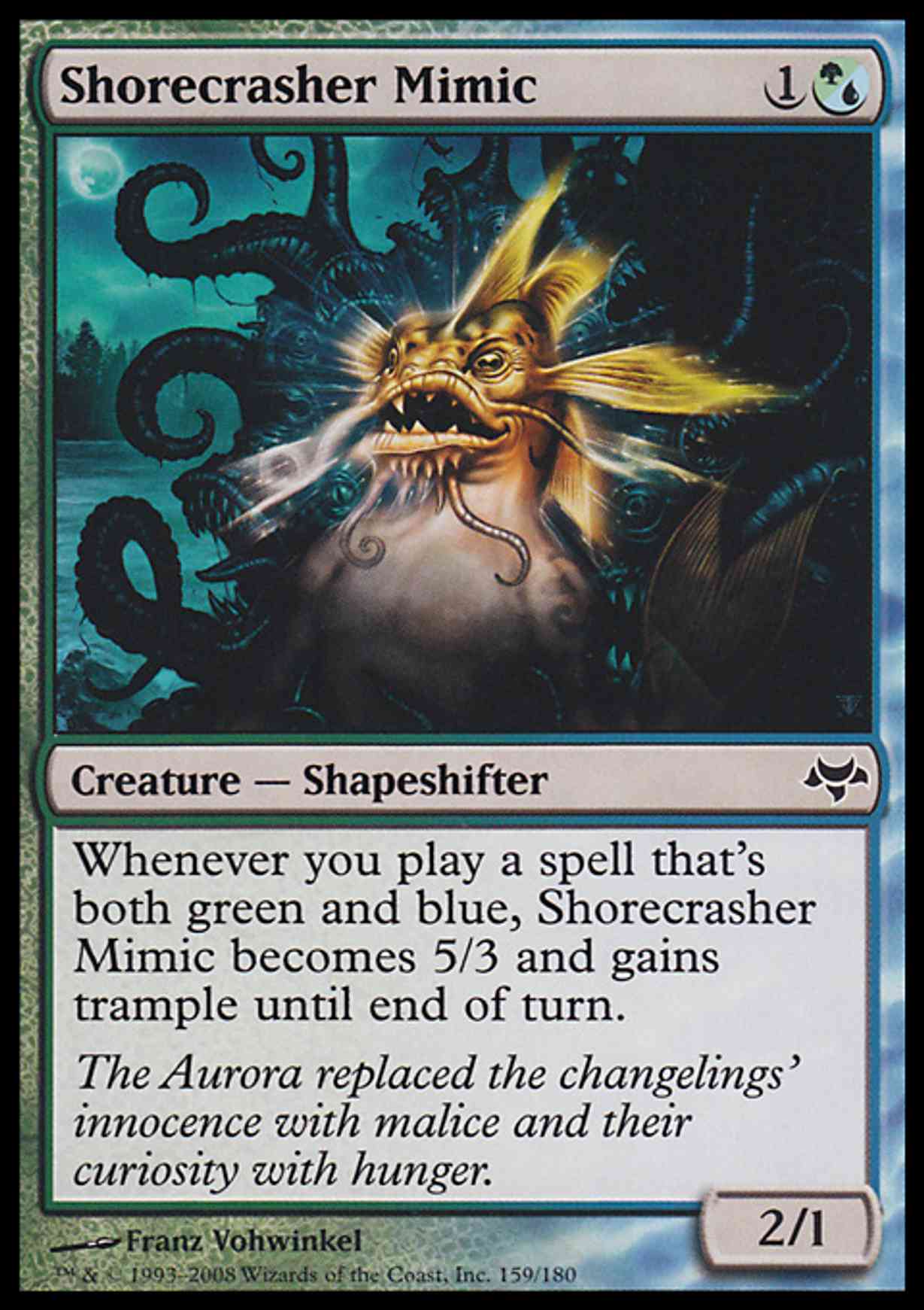 Shorecrasher Mimic magic card front