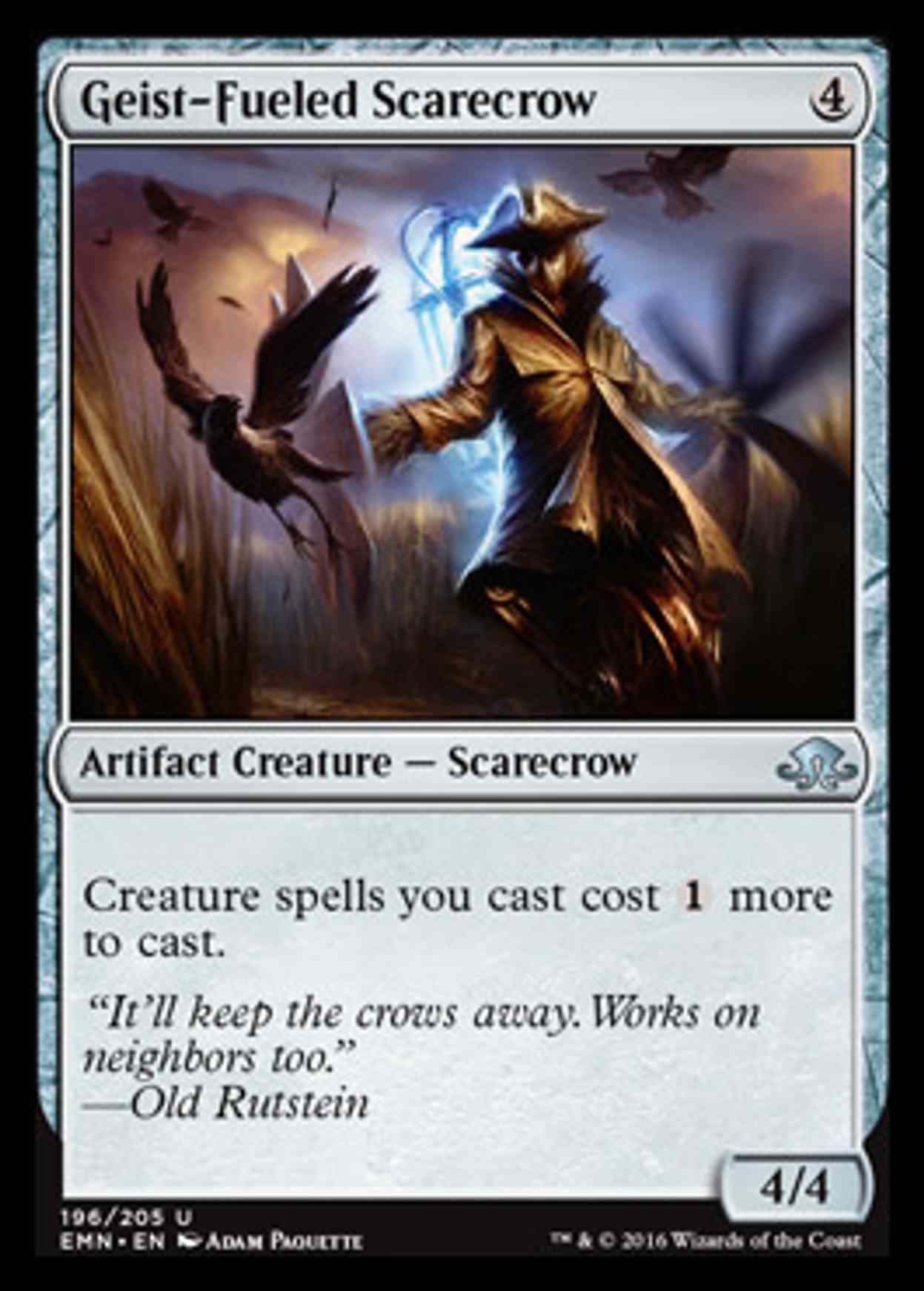 Geist-Fueled Scarecrow magic card front