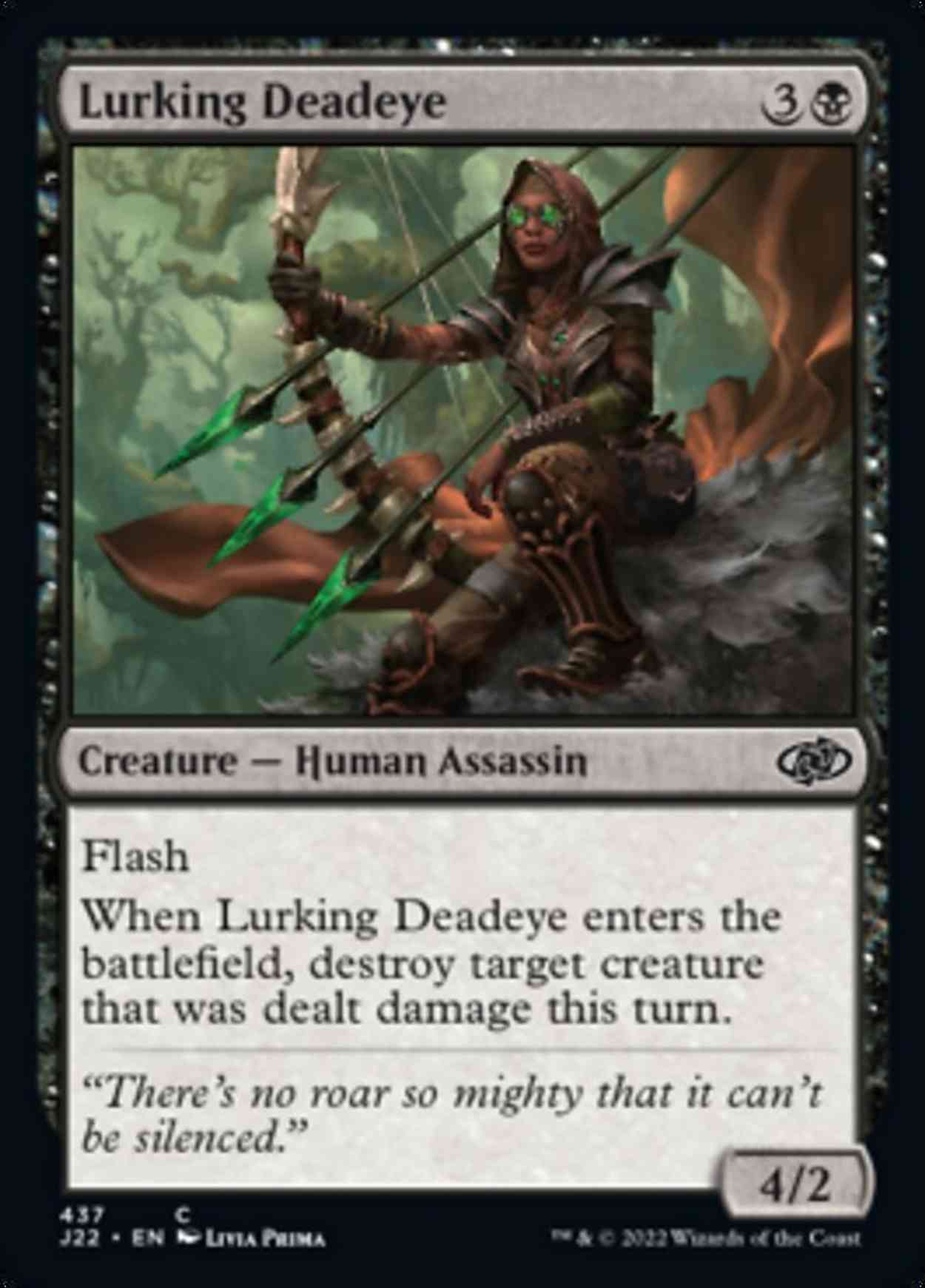 Lurking Deadeye magic card front