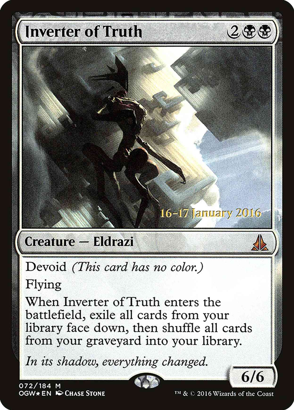 Inverter of Truth magic card front