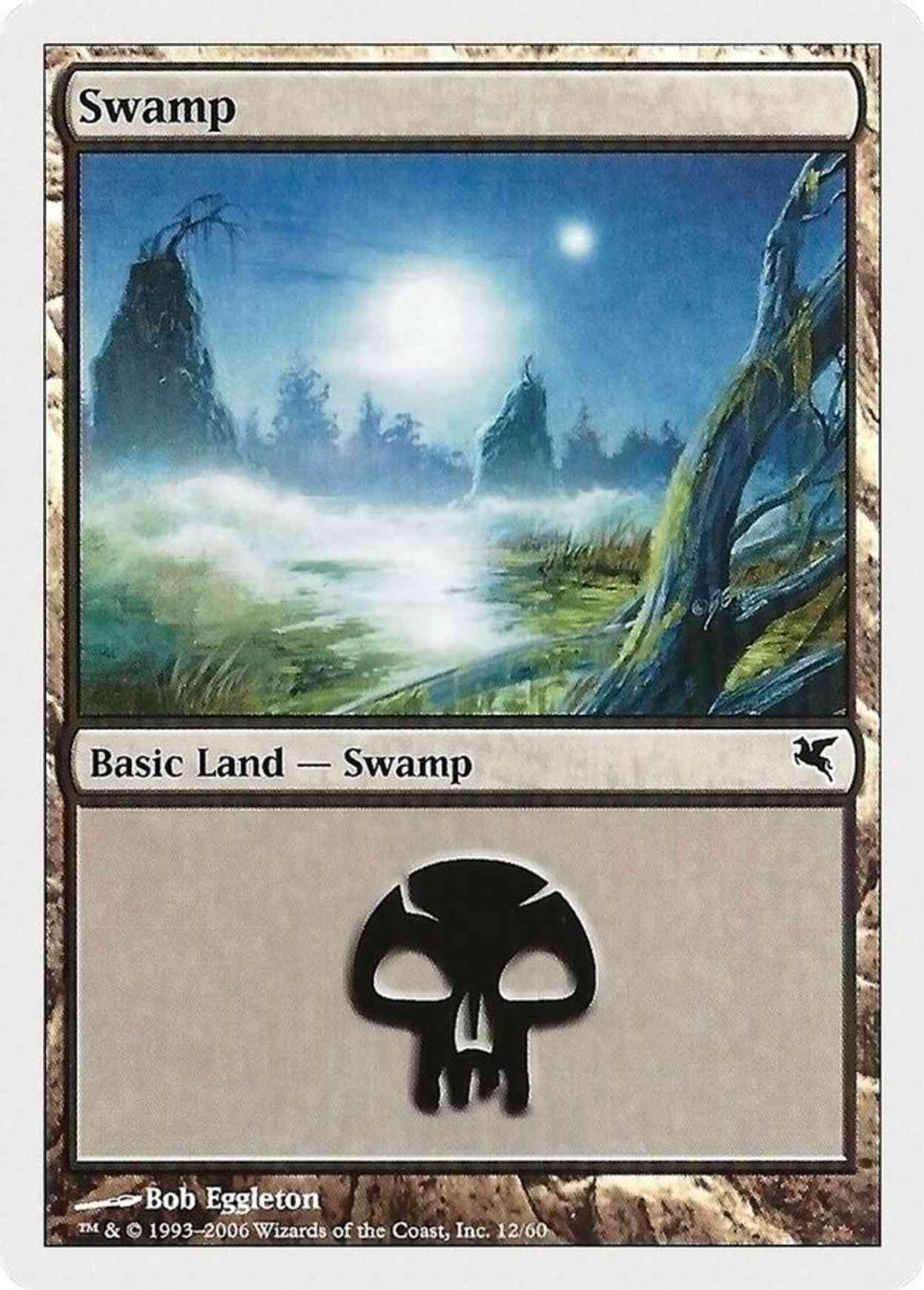 Swamp (12) magic card front