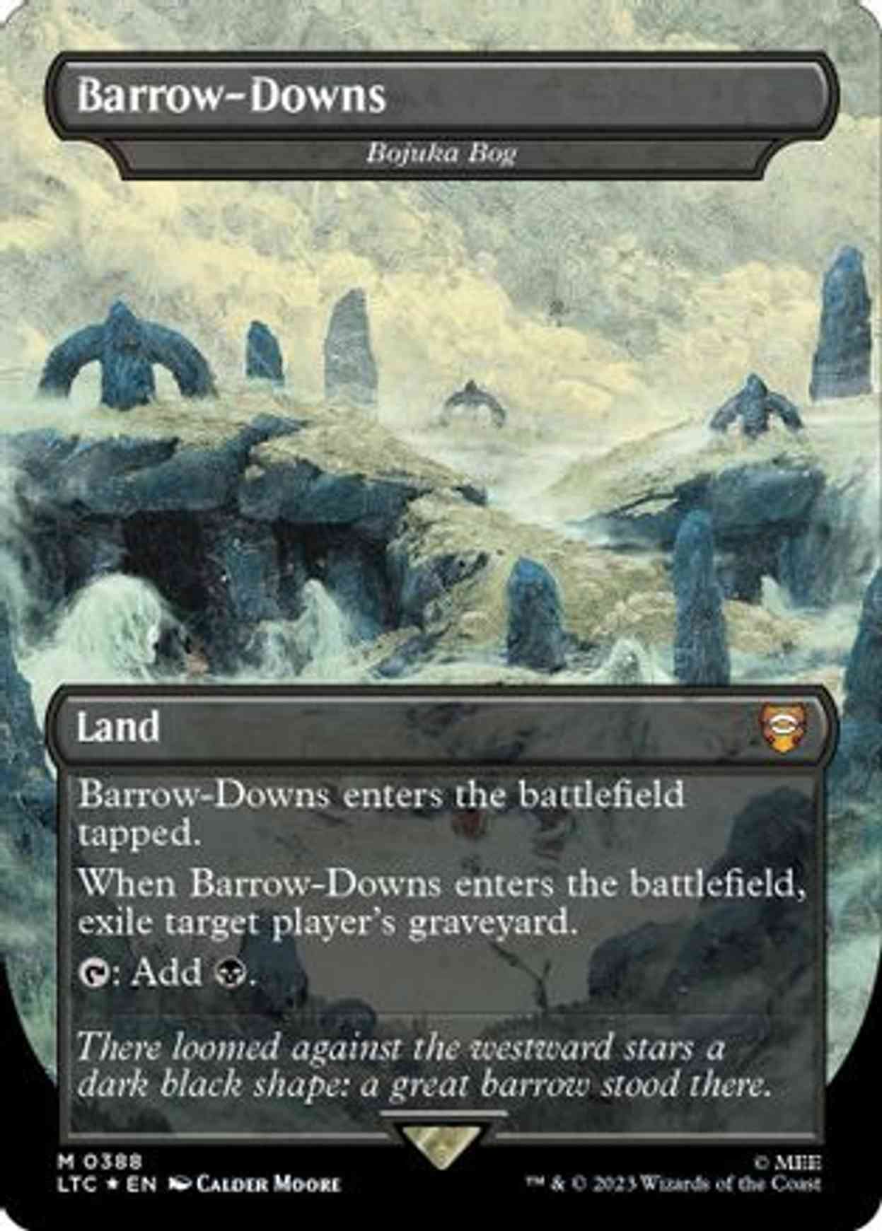 Barrow-Downs - Bojuka Bog (Surge Foil) magic card front