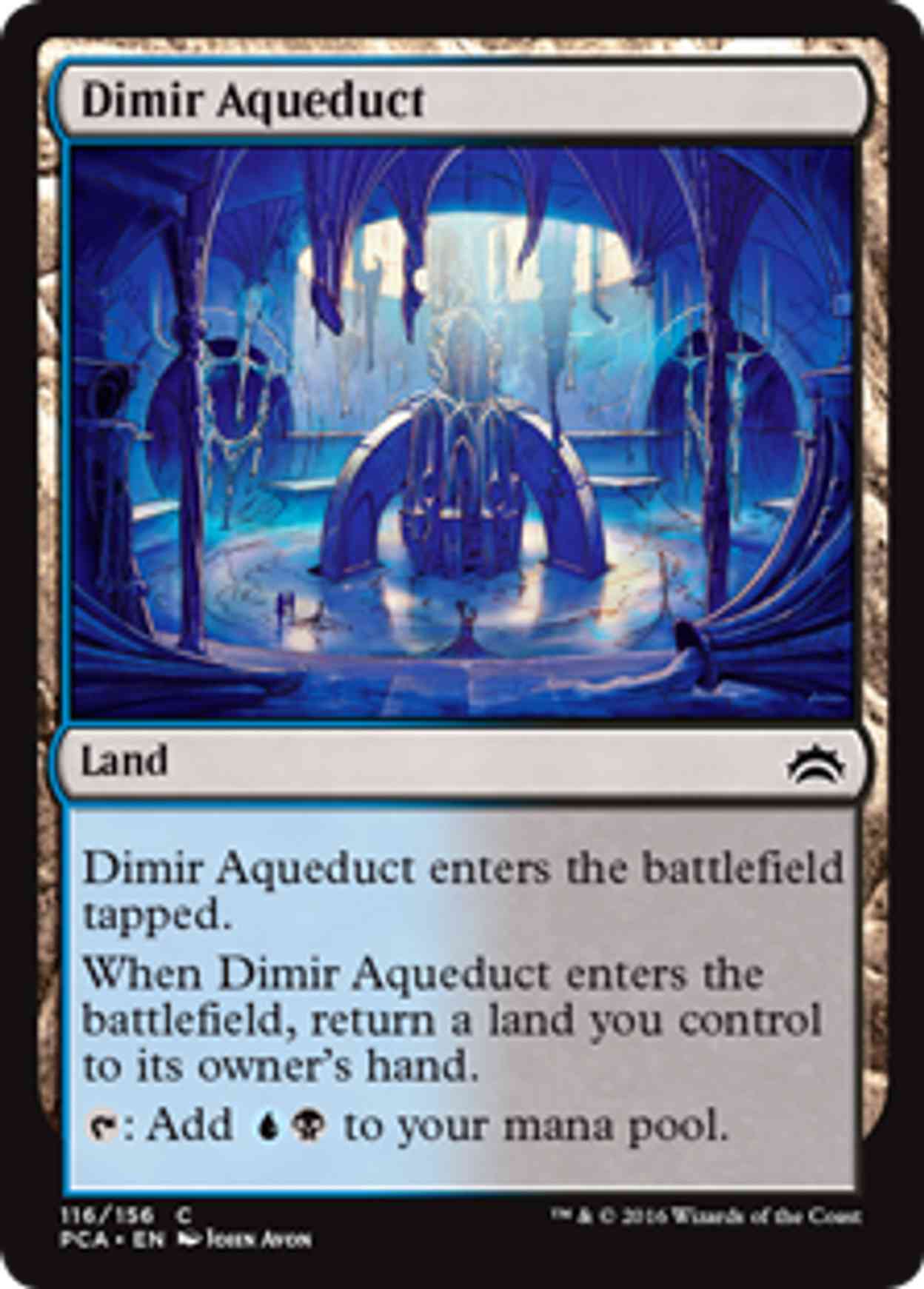 Dimir Aqueduct magic card front