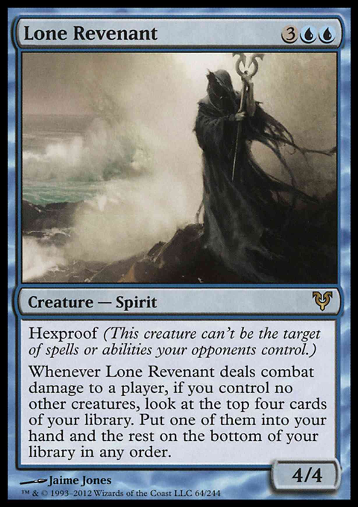 Lone Revenant magic card front