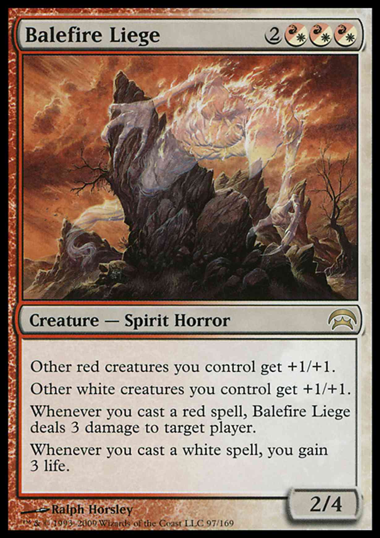 Balefire Liege magic card front