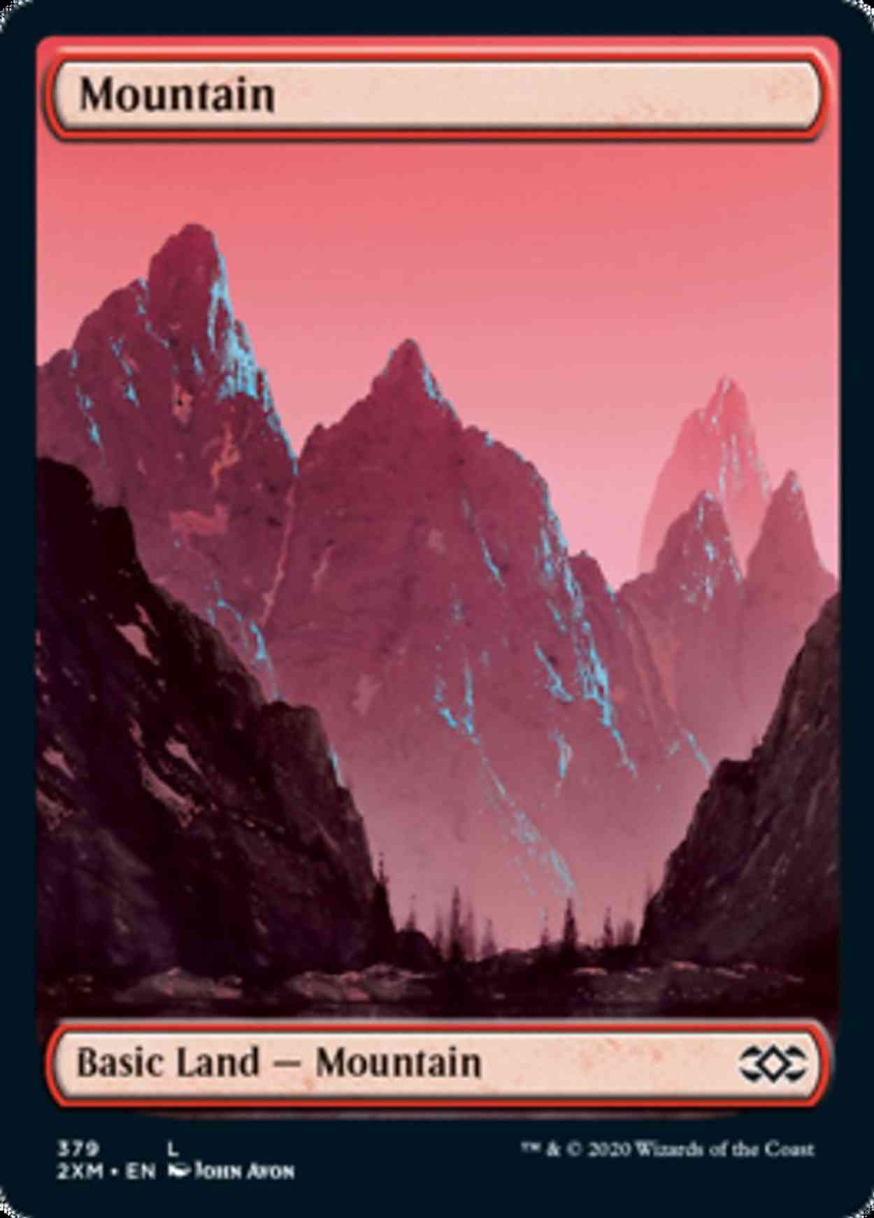Mountain (379) magic card front