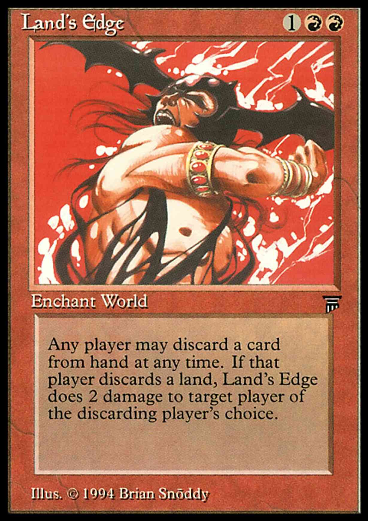 Land's Edge magic card front