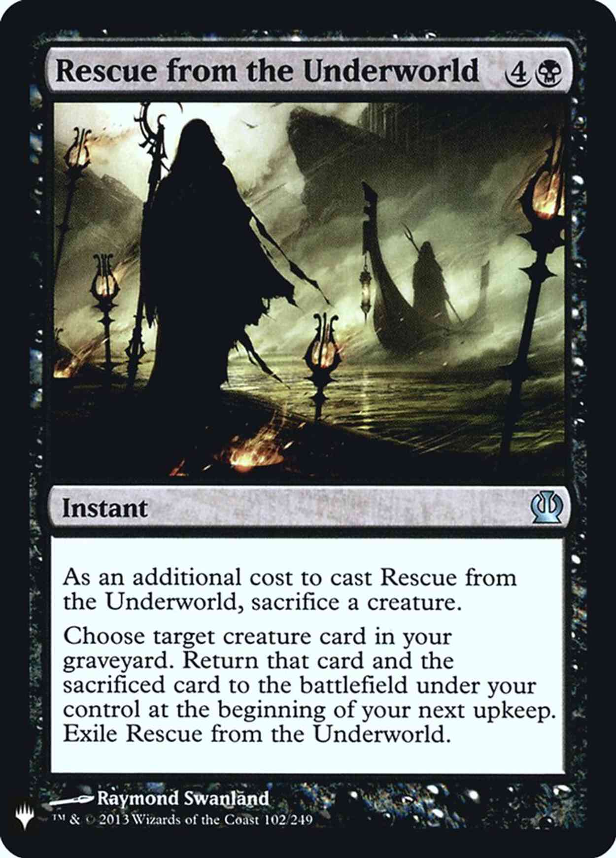 Rescue from the Underworld magic card front