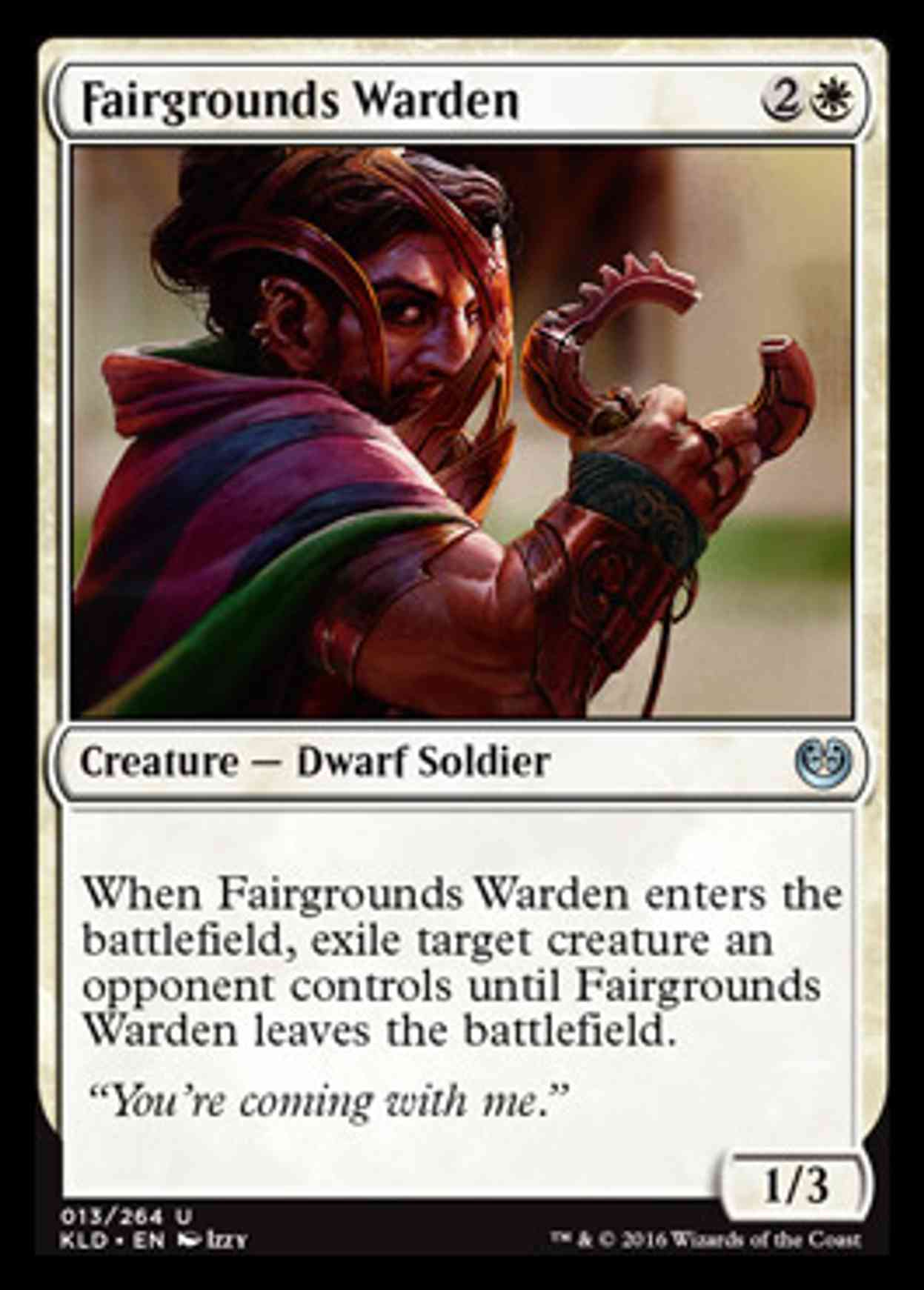 Fairgrounds Warden magic card front