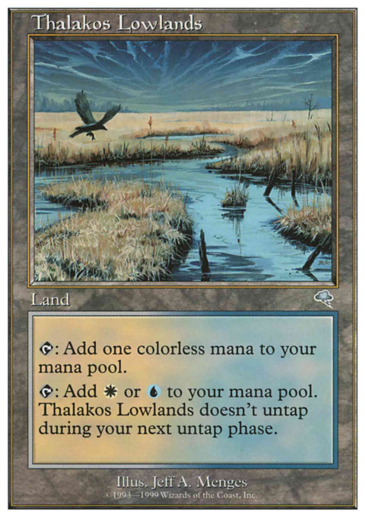 Thalakos Lowlands magic card front
