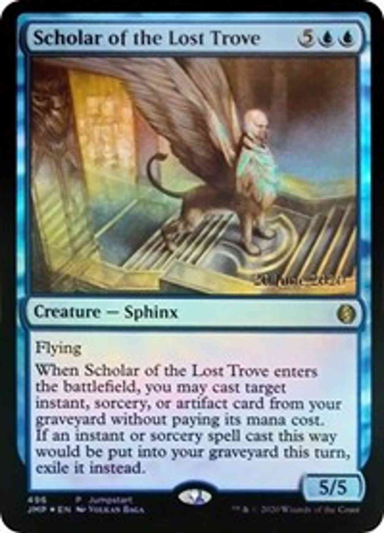 Scholar of the Lost Trove magic card front