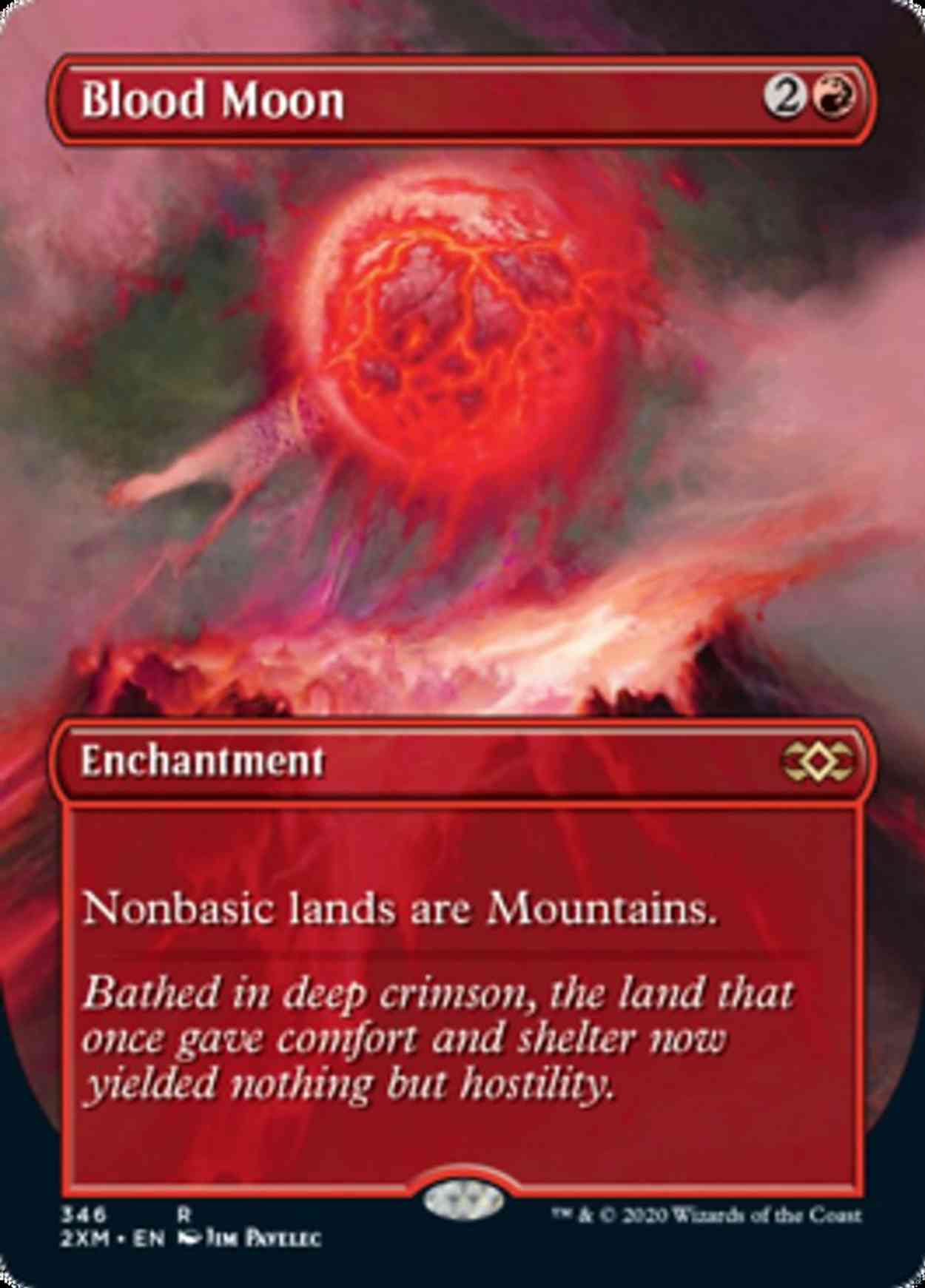 Blood Moon (Borderless) magic card front