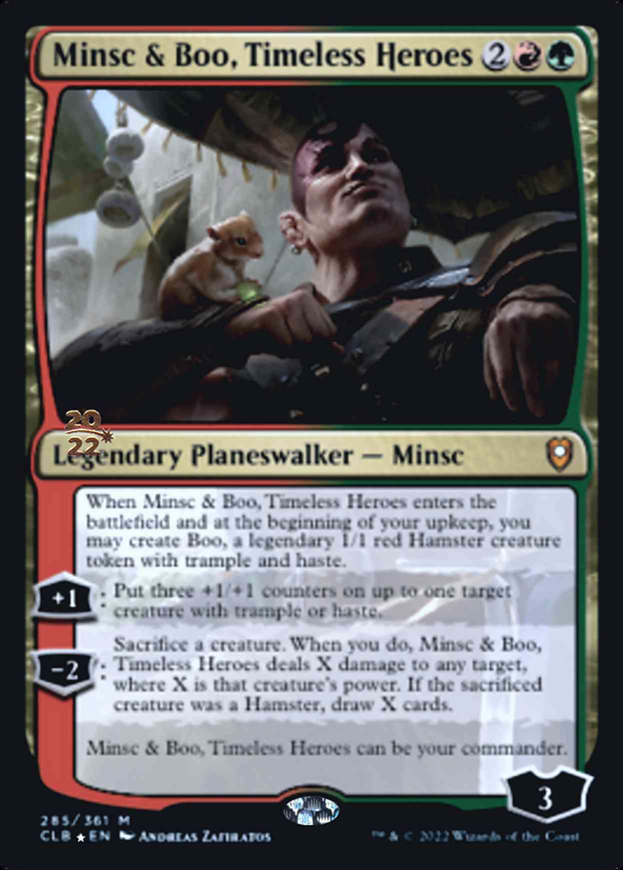 Minsc & Boo, Timeless Heroes magic card front