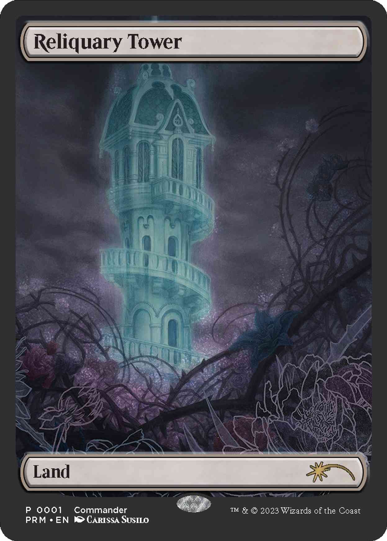 Reliquary Tower (Full Art) magic card front