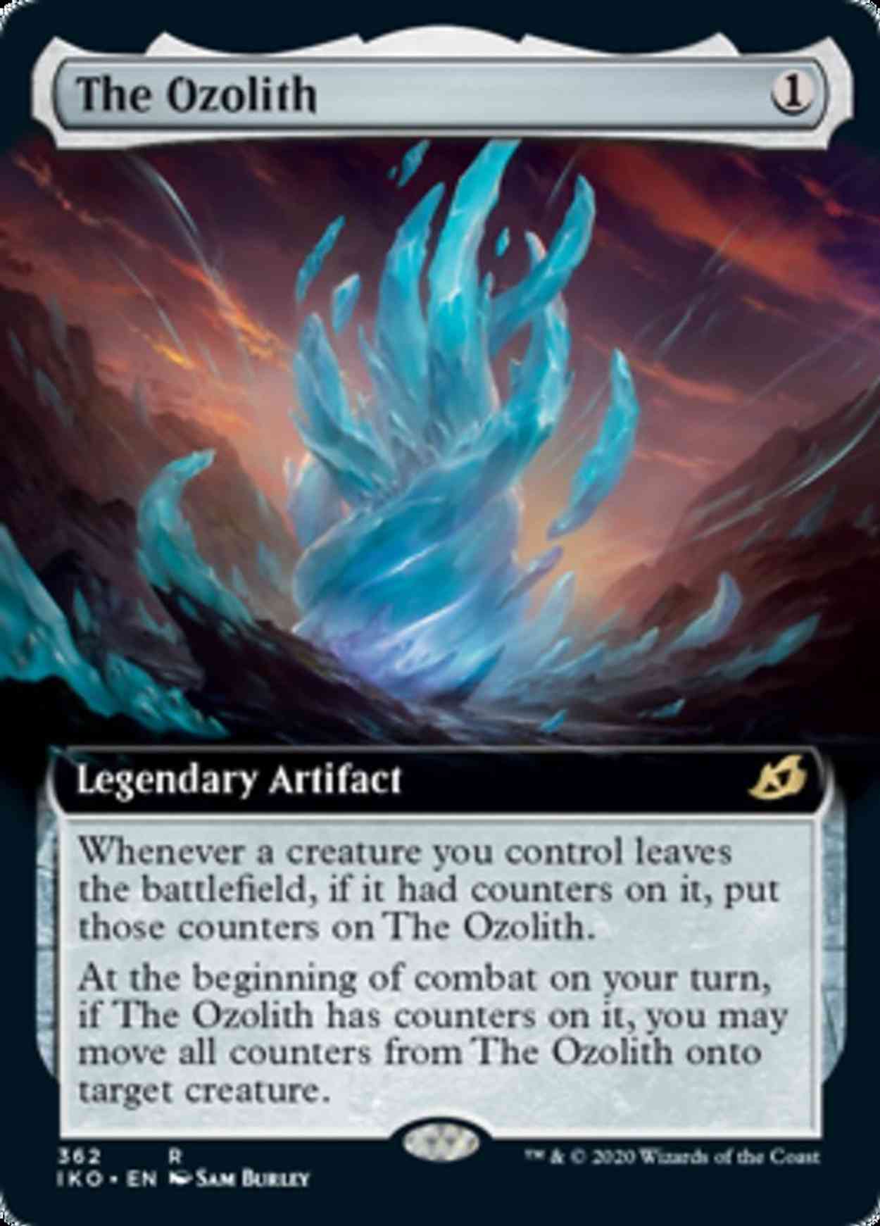 The Ozolith (Extended Art) magic card front