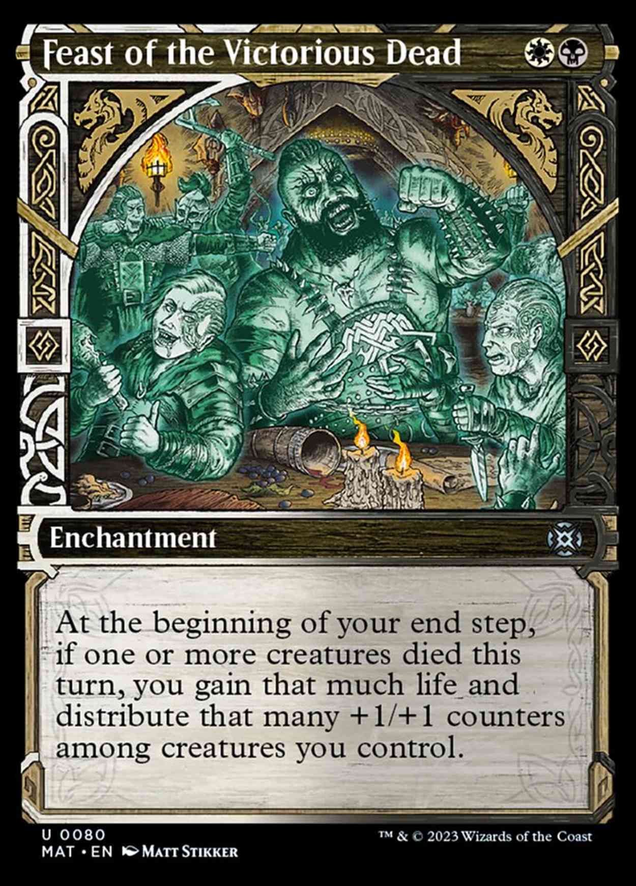 Feast of the Victorious Dead (Showcase) magic card front