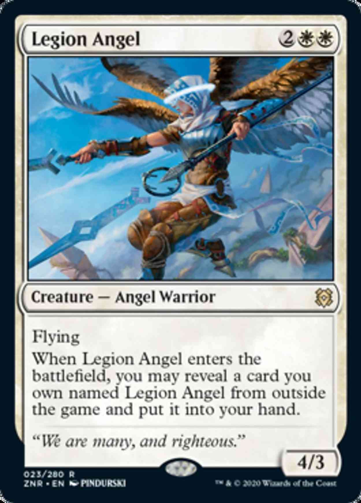 Legion Angel magic card front