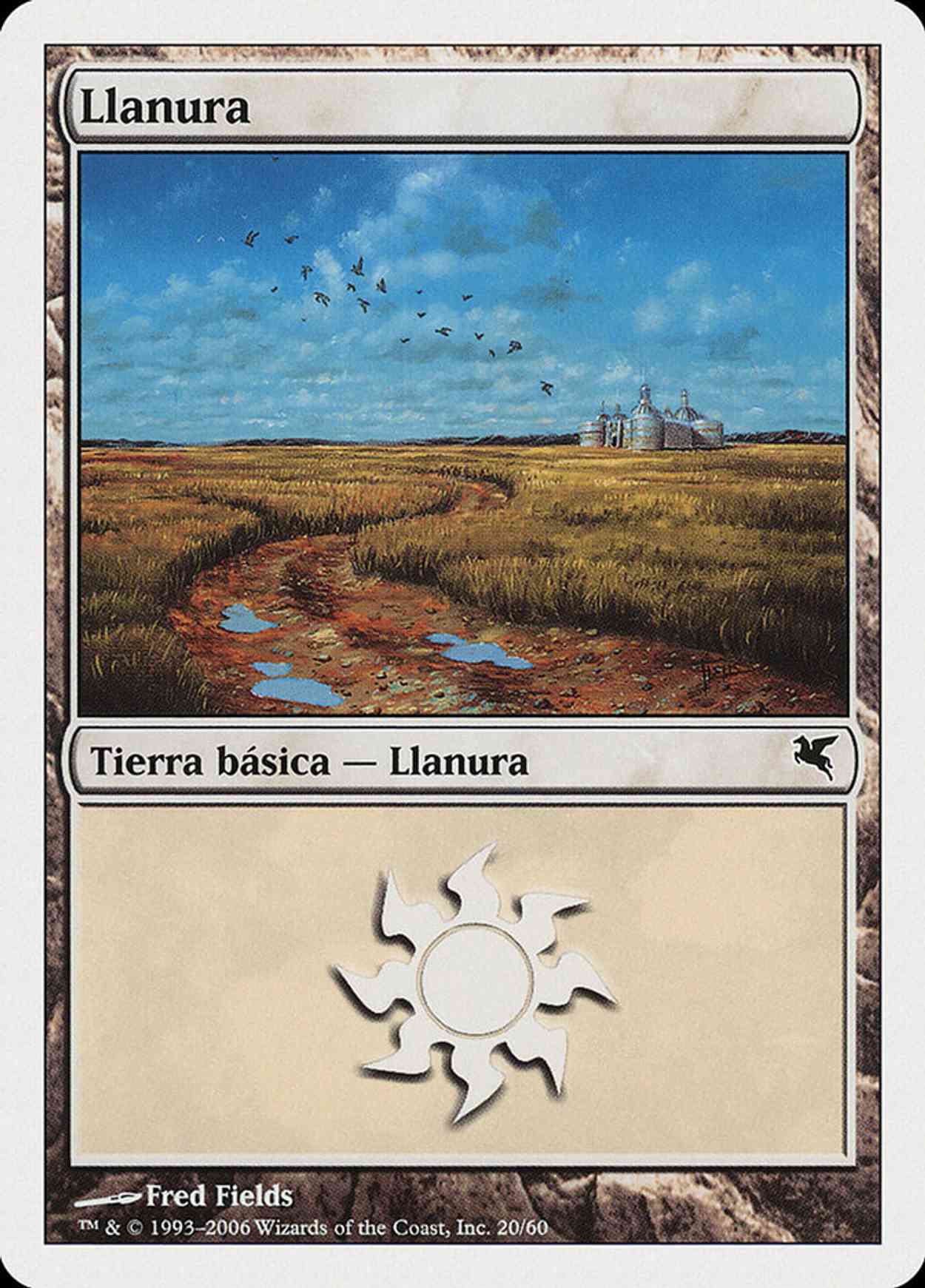 Plains (Retro Frame) magic card front