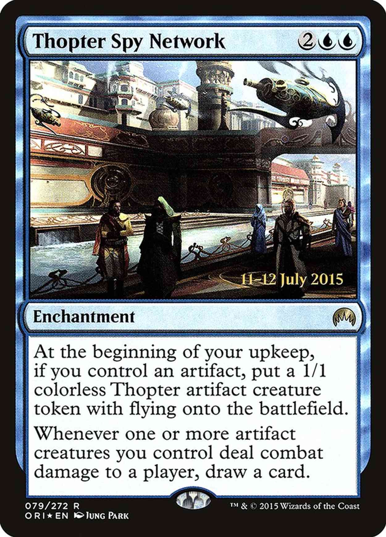 Thopter Spy Network magic card front