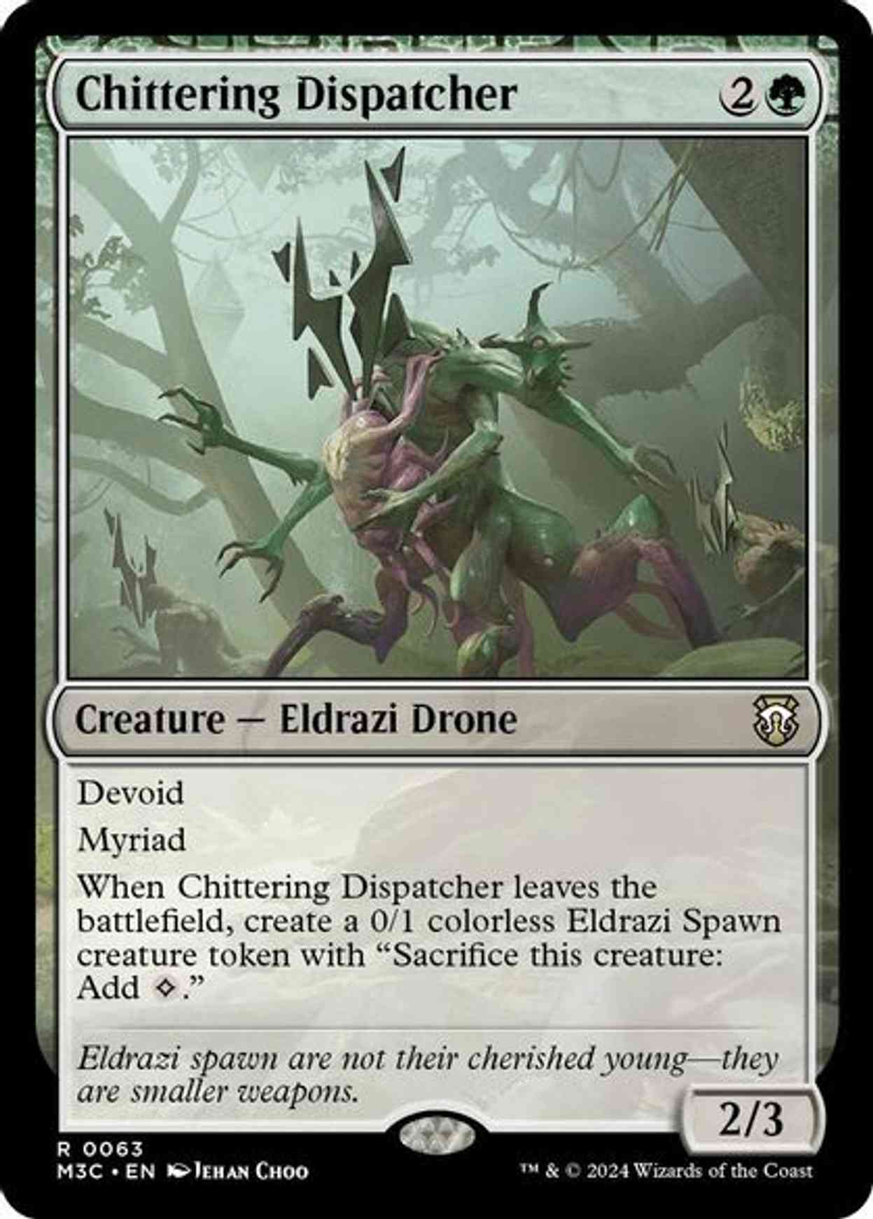 Chittering Dispatcher magic card front