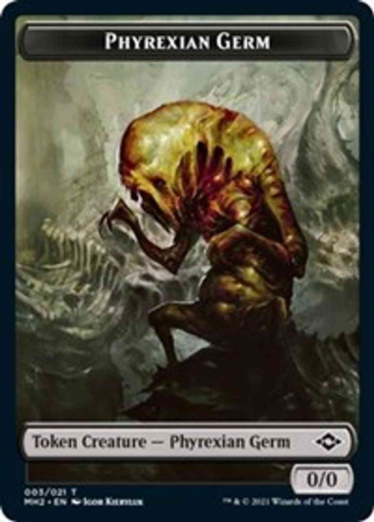 Phyrexian Germ Token magic card front