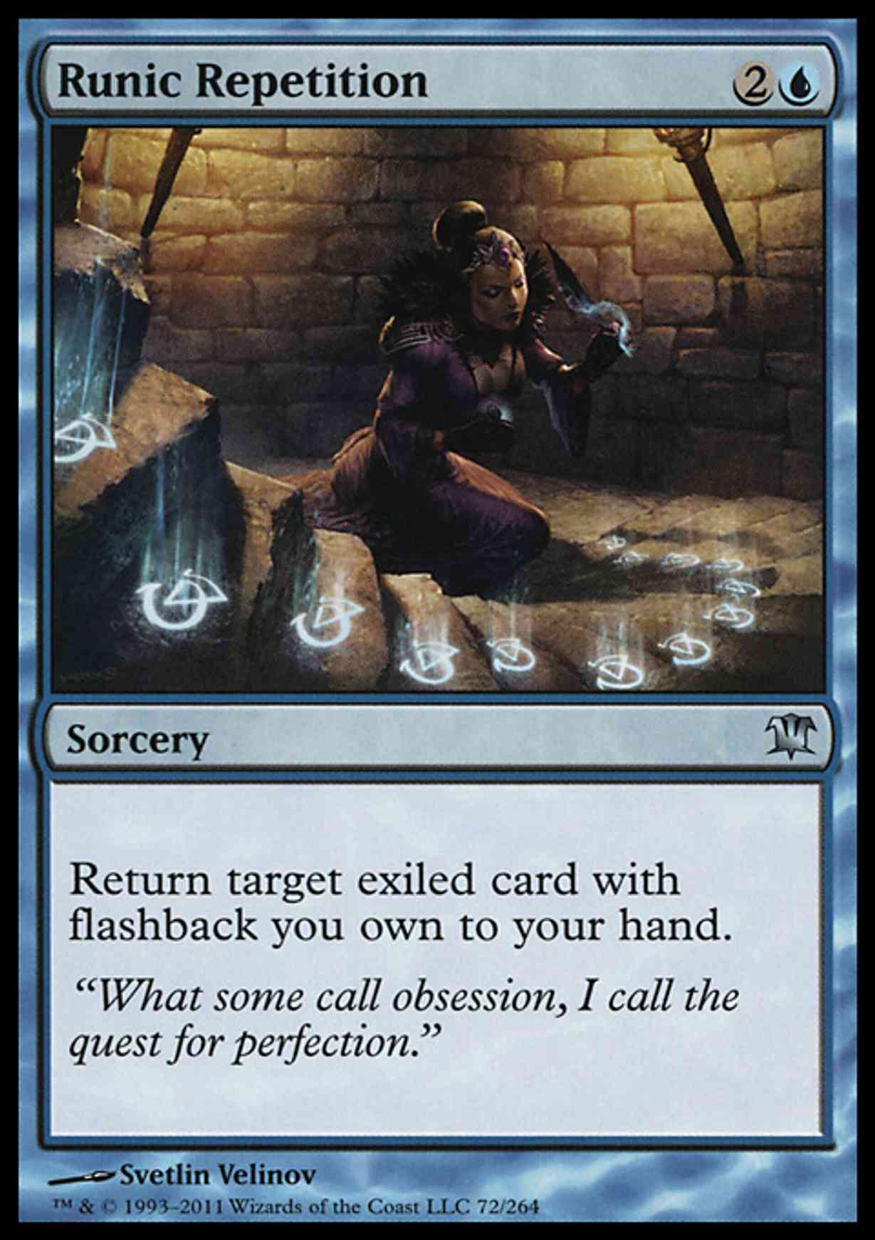 Runic Repetition magic card front