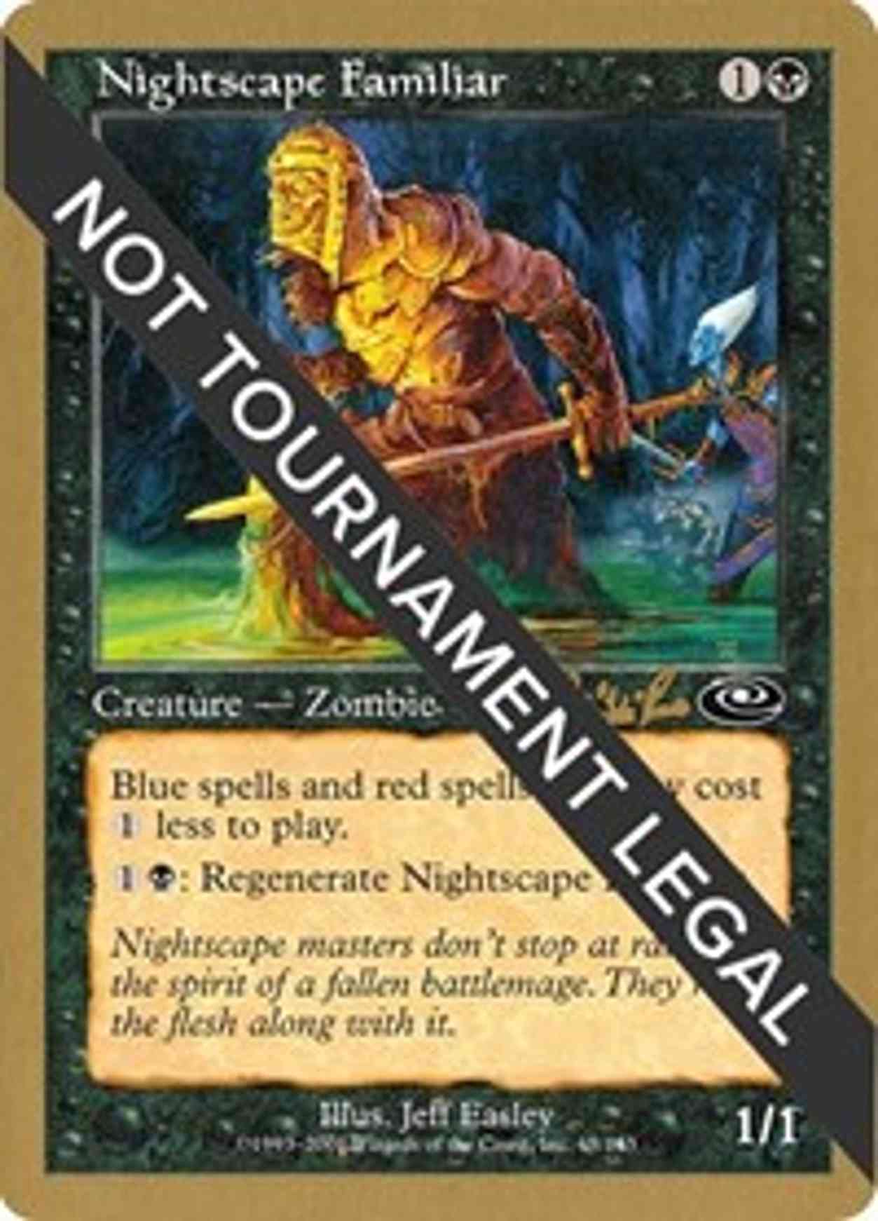 Nightscape Familiar - 2002 Carlos Romao (PLS) magic card front
