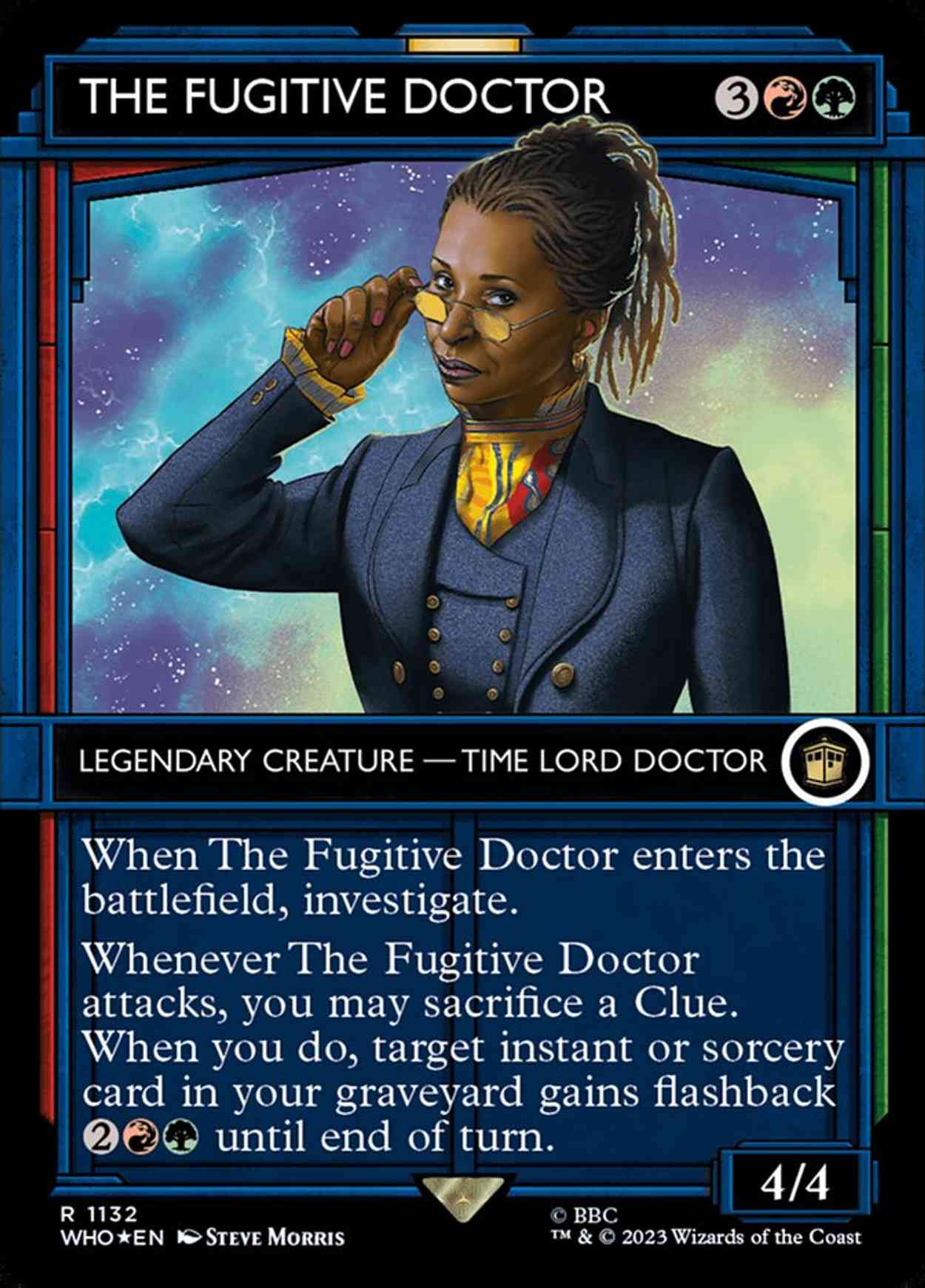 The Fugitive Doctor (Showcase) (Surge Foil) magic card front