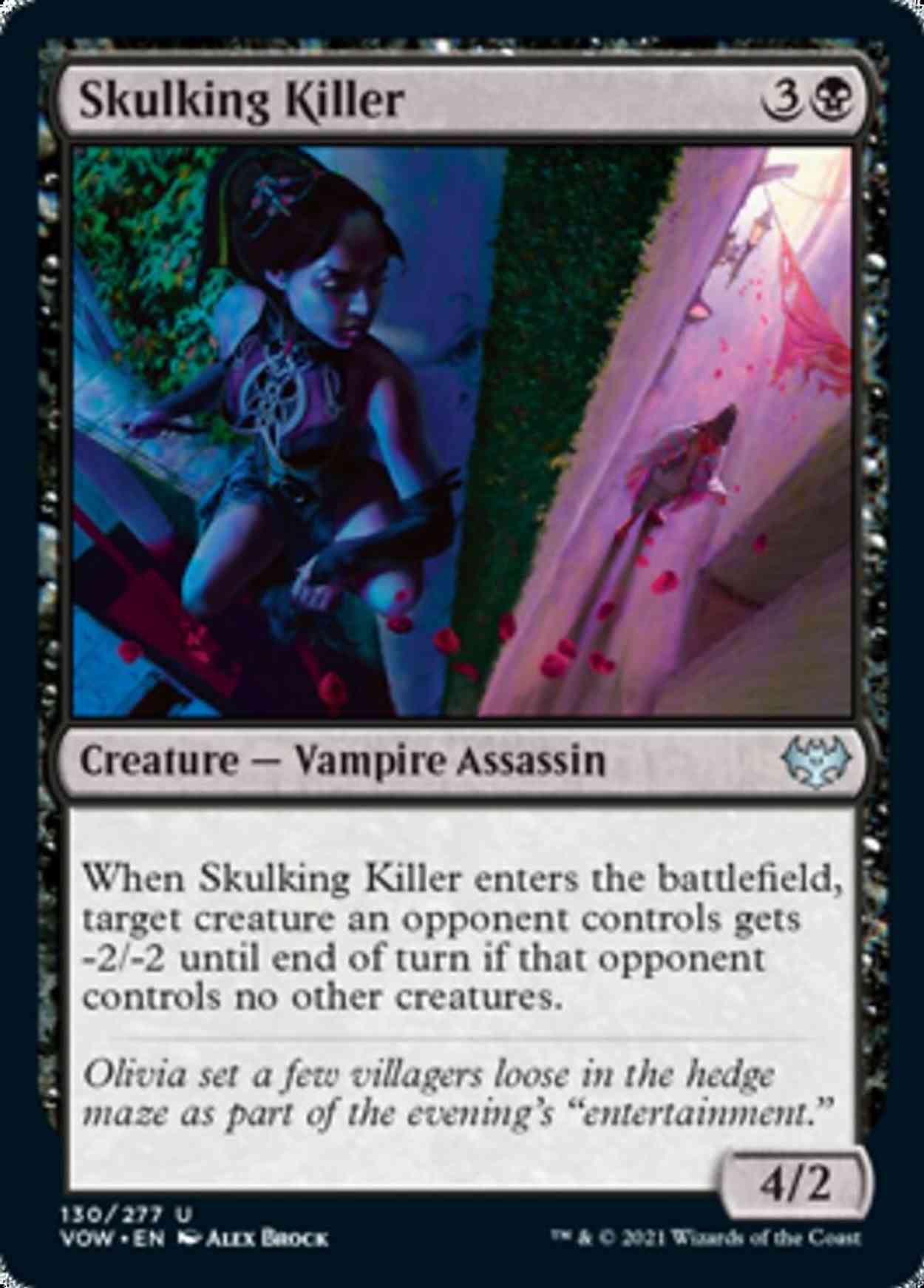 Skulking Killer magic card front