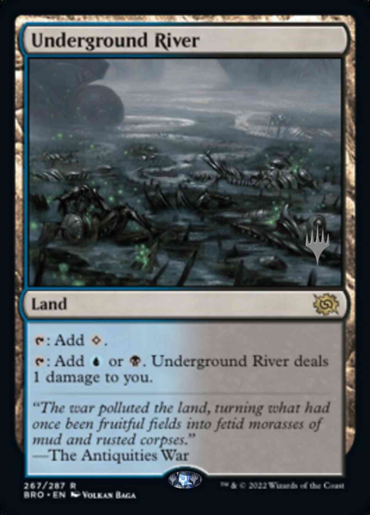 Underground River magic card front