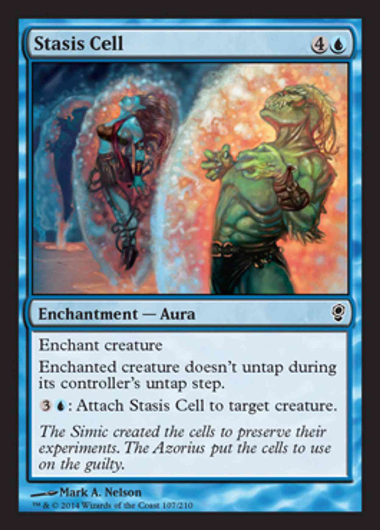 Stasis Cell magic card front