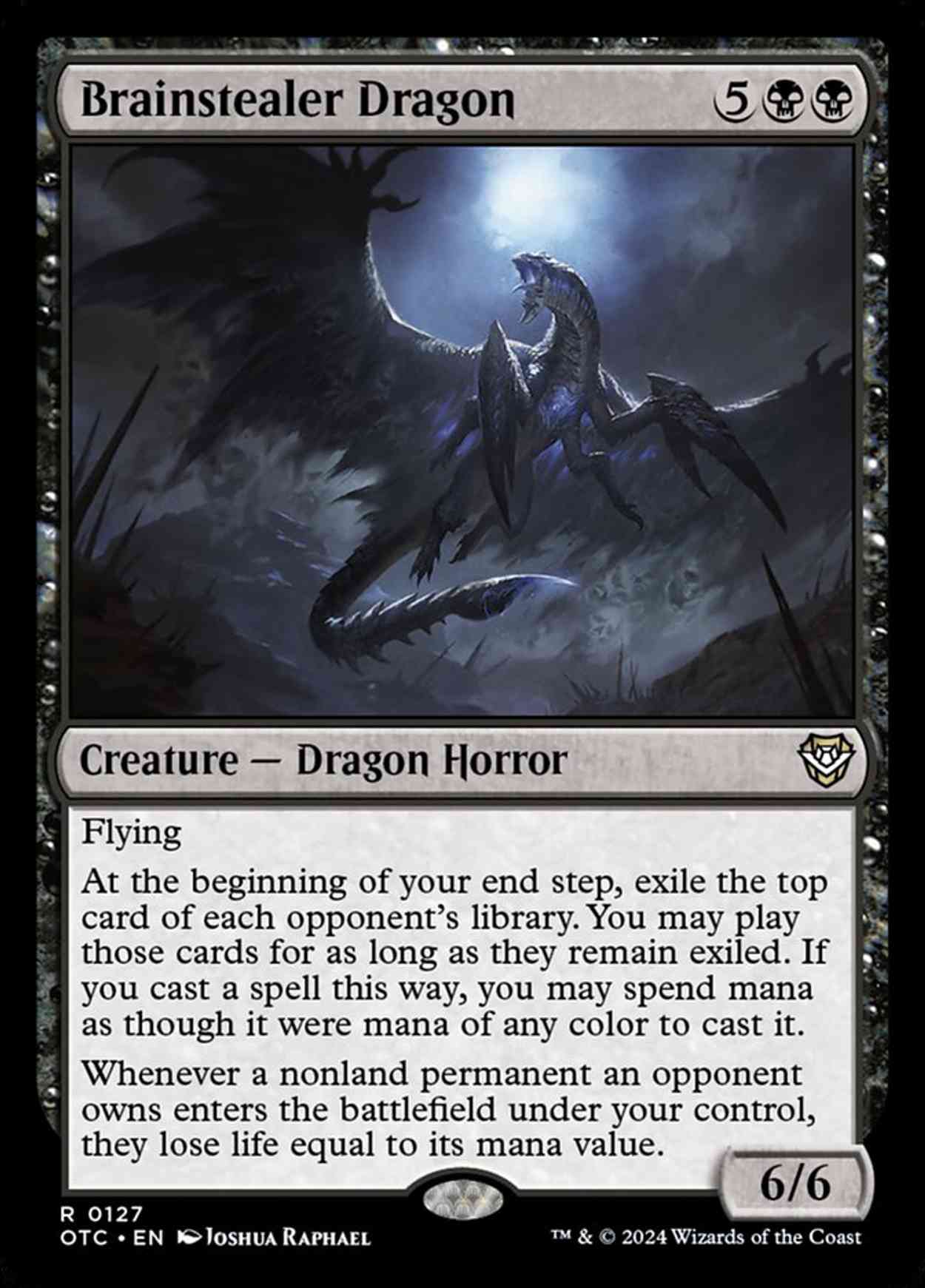 Brainstealer Dragon magic card front